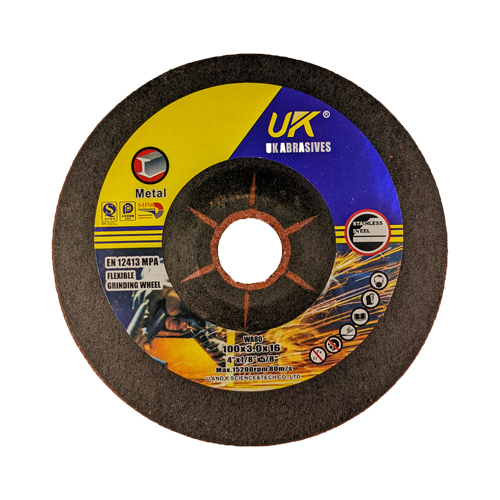 DEPRESSED GRINDING DISC 3MM 4INCH UK ABRASIVES